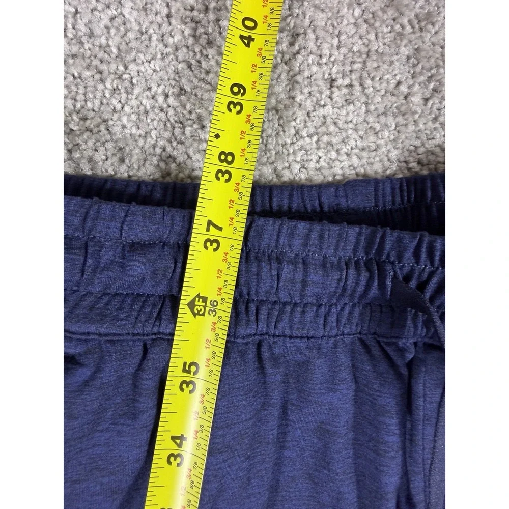 Xersion Men Blue Lifestyle Tapered Jogger Sweatpants Size S Stretch Drawstring